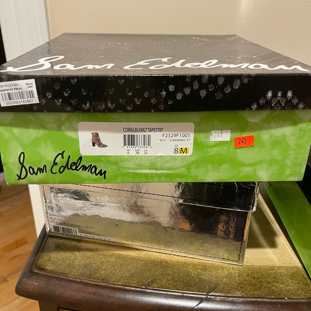 sam edelman boot tapestry fabric